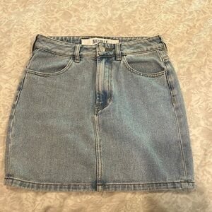 Vintage Melville light wash skirt